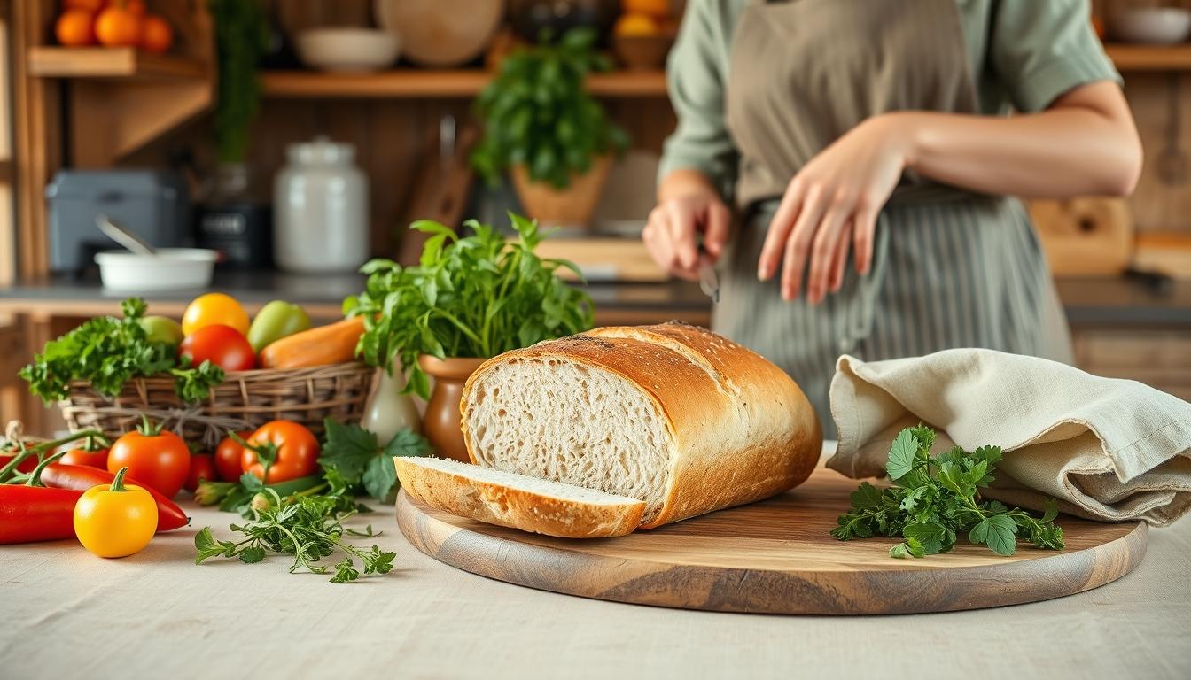 Fresh seasonal ingredients arranged for home cooking