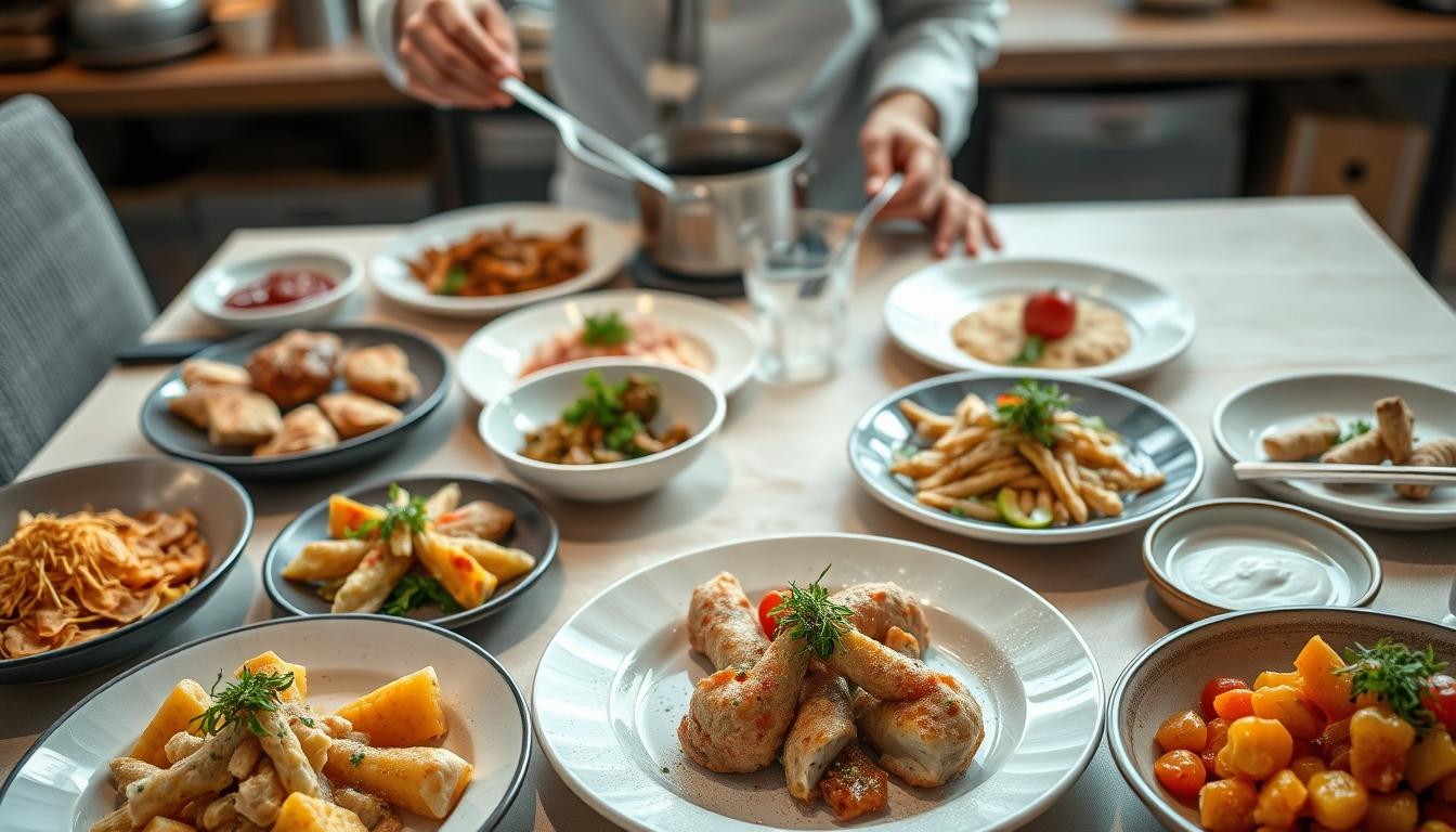 Freshly baked homemade cake in a kitchen setting