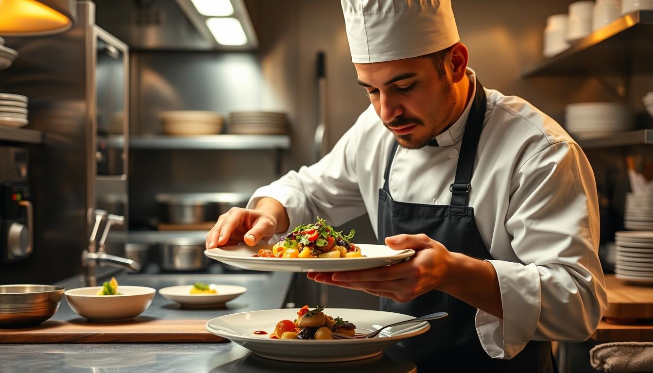 Measured baking ingredients prepared on a counter